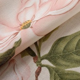 Zasłona American Rural Curtain Wykonana Na Wymiar, Świeże Kwiaty, Nadruk, Ekologiczna, Bawełniana Tkanina Ochronna