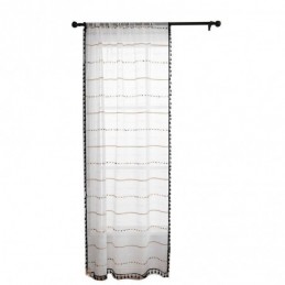 Zasłony Nordic Sheer Pattern W Paski, Półwoal