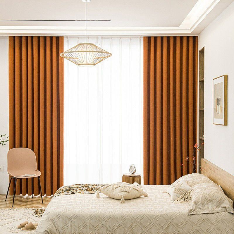 Zasłona Zaciemniająca Zasłona Na Wymiar Zasłony Haftowane Termicznie Izolowane Salon