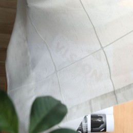 Minimalistyczna Firanka Z Przezroczystą Powierzchnią, Wykonana Na Wymiar, Duża Krata, Panel Z Woalu Żakardowego, Salon Jeden