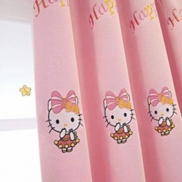 Nowoczesna Zasłona Wykonana Na Wymiar, Haftowana, Śliczna Hello Kitty