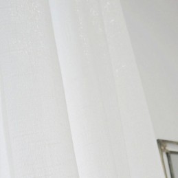Elegancka, Prześwitująca Zasłona, Wykonana Na Wymiar, Jednokolorowa, Tiulowa, Salon, Sypialnia