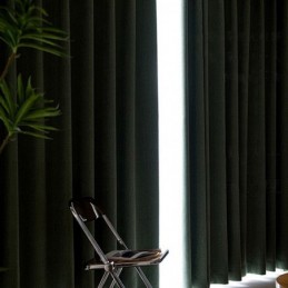 Zasłony Nordic Jednolity Kolor Zaciemniający Do Salonu