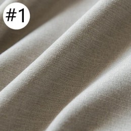 Zasłony Nordic Jednolity Kolor Zaciemniający Do Salonu