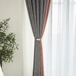 Nordic Patchwork Zasłony Zaciemniające Do Salonu Sypialni