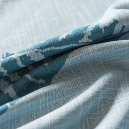 Zasłona Zaciemniająca Bue Leaf, Wykonana Na Wymiar, Nowoczesna Minimalistyczna Dekoracja Okienna