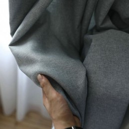 Klasyczna Zaciemniająca Zasłona Do Pokoju, Zasłona Na Wymiar, Minimalistyczny Jednolity Kolor, Zaciemniająca Sypialnia W Salonie