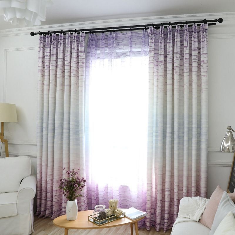 Nowoczesna Zasłona Wykonana Na Wymiar Zasłona Nordic Simplicity Printed Salon Sypialnia