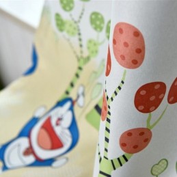 Zasłona Zaciemniająca Doraemon Printed Blackout Curtain Made To Measure Zasłony Okienne Do Pokoju Dziecięcego