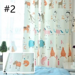 Zasłona Na Wymiar Zasłona Animal Print Pokój Dziecięcy