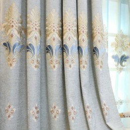 Zasłona Chenille Na Wymiar, Europejska Dekoracja Okienna