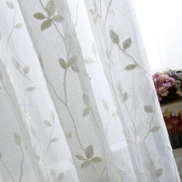 Europejski Styl Pasterski, Firana Szyta Na Miarę, Wzór Tłoczony