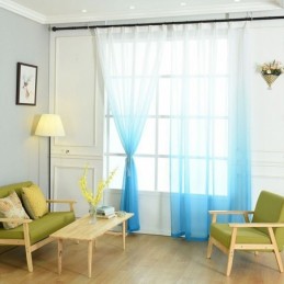 Zasłony Z Woalu Do Salonu, Oddychające, Przejrzyste, Do Nowoczesnych, Minimalistycznych Wzorów Nadruku