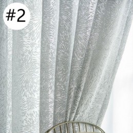 Nordic Tulle Sheer Curtains Eleganckie Białe Zasłony Z Woalu Zasłony Na Wymiar Panele Do Salonu Jeden
