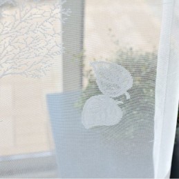 Zasłony Nordic Semi Sheer Z Nadrukiem Drzewa
