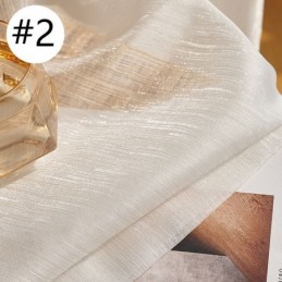 Nowoczesna Żakardowa Zasłona Okienna Z Tiulu, Zasłona Na Wymiar Do Salonu, Sypialni