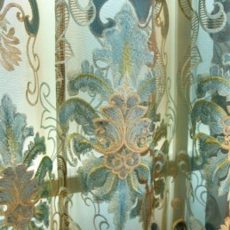 Europejska Elegancja Zasłona Przezroczysta Wykonana Na Miarę Panel Zasłony Do Salonu Sypialni