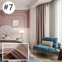 Zasłona Zaciemniająca W Stylu Nordyckim, Solidna, Flanelowa, Hotelowa, Szyta Na Miarę