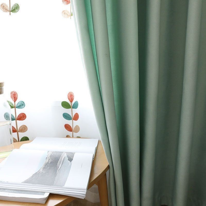 Nordic Solid Color Velvet Linen Curtains Zasłony Zaciemniające Zasłony Szyte Na Miarę Tkanina Na Zasłony
