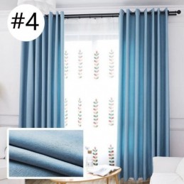 Nordic Solid Color Velvet Linen Curtains Zasłony Zaciemniające Zasłony Szyte Na Miarę Tkanina Na Zasłony