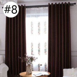 Nordic Solid Color Velvet Linen Curtains Zasłony Zaciemniające Zasłony Szyte Na Miarę Tkanina Na Zasłony