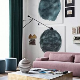 Max Blackout Curtain Zasłona Na Wymiar Imitacja Aksamitu Ciemny Jednolity Kolor Sypialnia