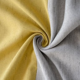 Podwójne Kolory Łączenia Zasłony Wykonane Na Wymiar Zasłony Nowoczesne Proste Pół Zaciemniające Salon Sypialnia Tkanina