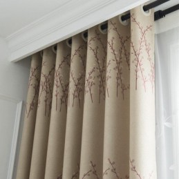 Zasłona Na Wymiar Zasłona American Plant Jacquard