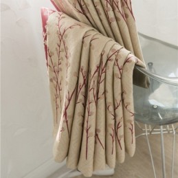 Zasłona Na Wymiar Zasłona American Plant Jacquard