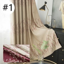 Zasłona Na Wymiar Zasłona American Plant Jacquard
