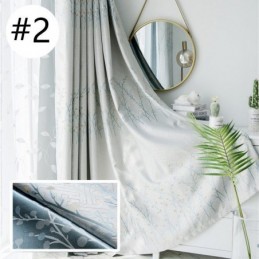 Zasłona Na Wymiar Zasłona American Plant Jacquard