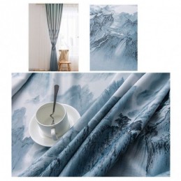 Wysoka Precyzja Zasłony Nowoczesny Prosty Druk Poziomy Atramentem