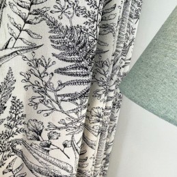 Zasłony Chenille American Dark Jacquard