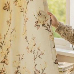 Zasłony American Floral Print Blackout