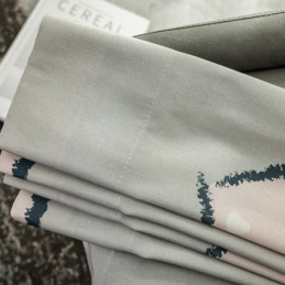 Zasłona Bawełniana Zasłona Na Wymiar W Kształcie Serca Drukowana Nordycka