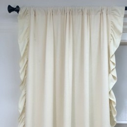 Nordic Chenille Curtain Zasłona Na Wymiar Jednolity Kolor Łączenie Do Salonu Sypialni