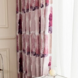 Zasłony Zaciemniające Nordic Chenille Printed