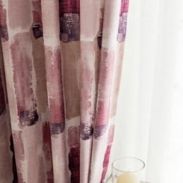 Zasłony Zaciemniające Nordic Chenille Printed