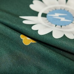Zasłona Bawełniana Zasłona Na Wymiar Z Nadrukiem Kwiatowym W Stylu Nordyckim