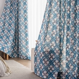 Zasłona Bawełniana Na Wymiar Zasłona Drukowana W Stylu Nordyckim