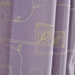 Zasłona Zaciemniająca Bawełniana, Wykonana Na Wymiar, Haftowana W Stylu Nordyckim, Do Salonu, Sypialni