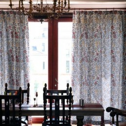 Zasłona Z Nadrukiem Roślinnym Zasłona Na Wymiar Minimalistyczna Zaciemniająca Do Salonu I Sypialni