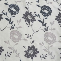 Nordic Cotton Blackout Zasłony Drukowane Kwiatowe Okno Do Salonu Sypialni