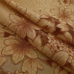 Klasyczna Firana Z Woalu Wykonana Na Wymiar, Panel Zasłonowy W Stylu Wiejskim, Wspaniała Gałązka Kwiatowa, Żakard