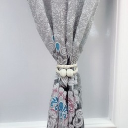 Haftowana Zasłona Zaciemniająca Wykonana Na Miarę Zasłona W Stylu Europejskim Kwiatowe Zasłony Okienne Do Salonu