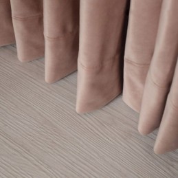 Max Blackout Curtain Zasłona Na Wymiar Imitacja Aksamitu Jednolity Kolor Sypialnia