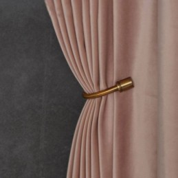 Max Blackout Curtain Zasłona Na Wymiar Imitacja Aksamitu Jednolity Kolor Sypialnia