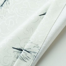 Zasłony Zaciemniające Nordic Feather Printed Do Salonu Sypialni