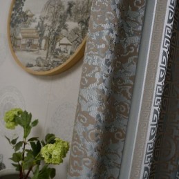 Nordic Zasłony Zaciemniające Żakardowe Do Salonu Sypialni