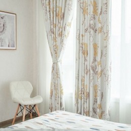 Nordic Printed Leaves...